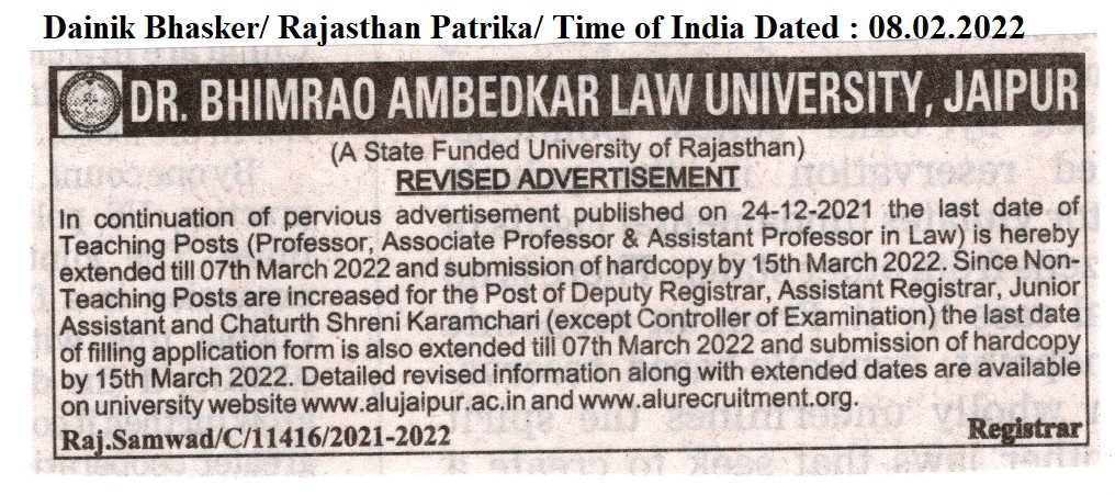 Dr. Bhimrao Ambedkar Law University